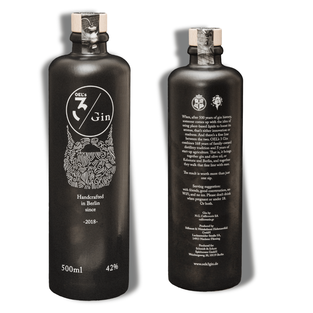 OEL’s 3 Gin - Handcrafted & limited