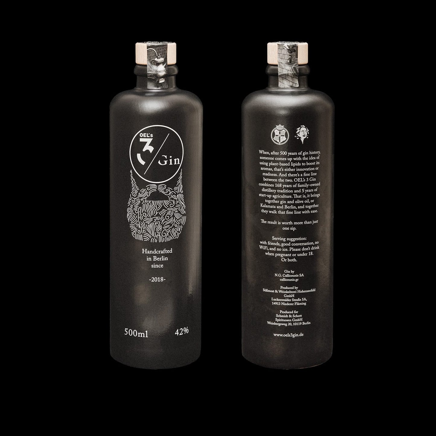 OEL’s 3 Gin - Handcrafted & limited